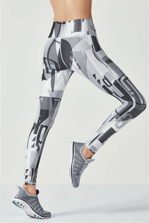 fabletics compression leggings|high waisted printed powerhold legging.